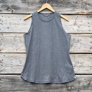 Tasc Organic Cotton Bamboo Blend Gray Muscle Tanktop Women’s Medium